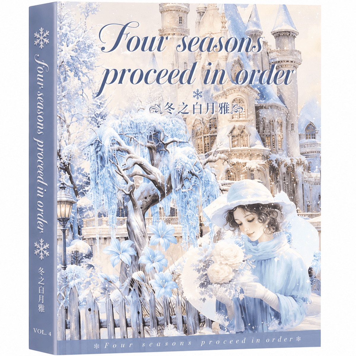 Four Seasons Vintage Sticker Book