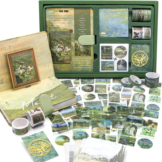 Green Vintage Stationery Gift Box Set