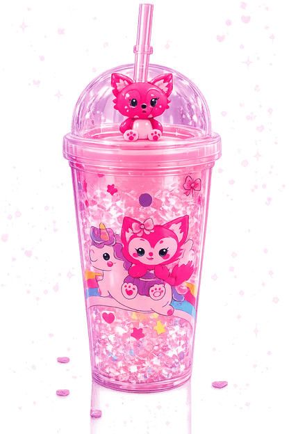 Unicorn Dreams Glitter Tumbler