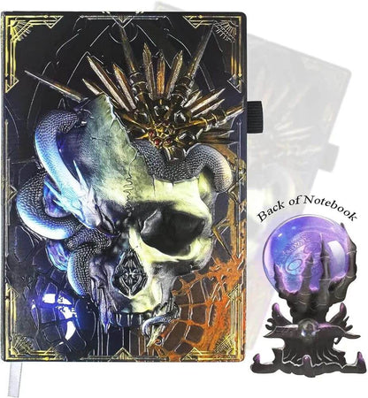 3D Night Ritual Lether Vintage Journal  Notebook