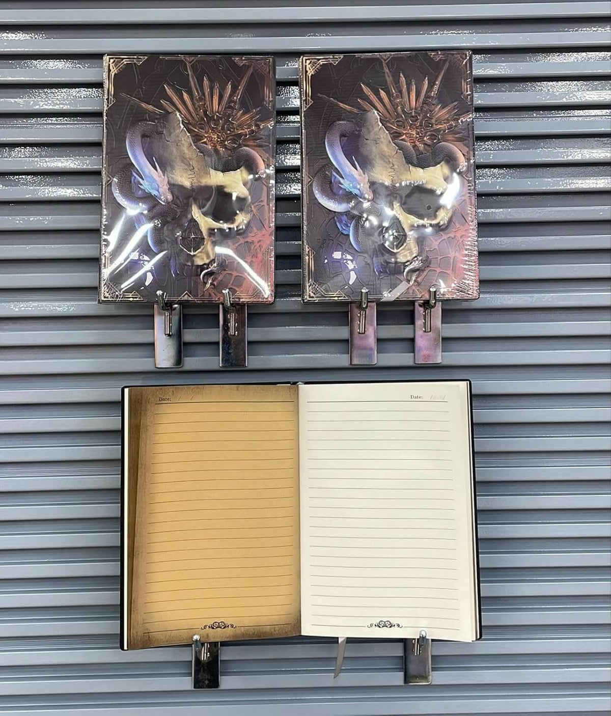 3D Night Ritual Lether Vintage Journal  Notebook