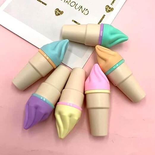 Ice-cream Luxury Highlighter Fine Grip Marker