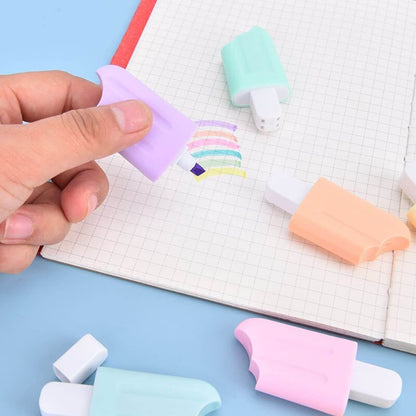 Ice-Cream Candy Stick Luxury Highlighter Fine Grip Marker