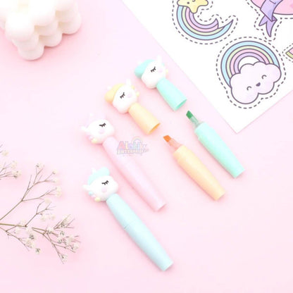Unicorn 6-in-1 Pastel Highlighter Set