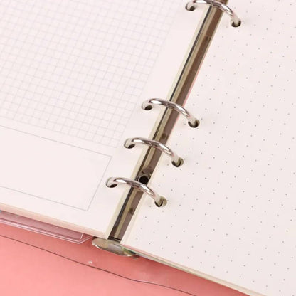 Rose Manor Mini Loose Leaf Binder Notebook
