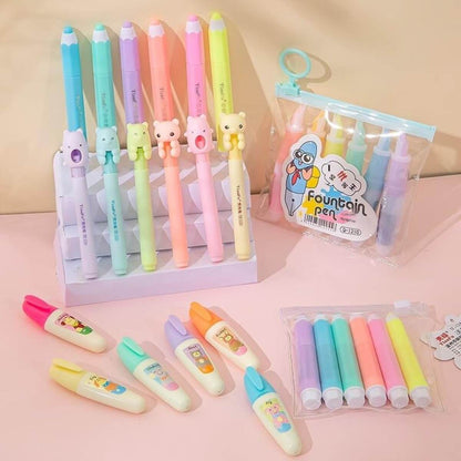 Adorable Bear-Themed Marker Pens