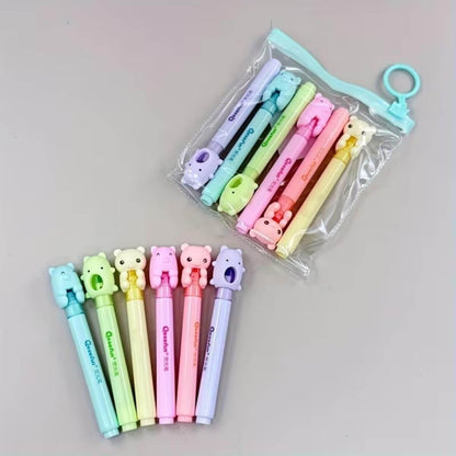 Adorable Bear-Themed Marker Pens