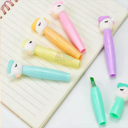 Unicorn 6-in-1 Pastel Highlighter Set
