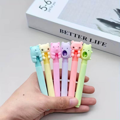 Adorable Bear-Themed Marker Pens