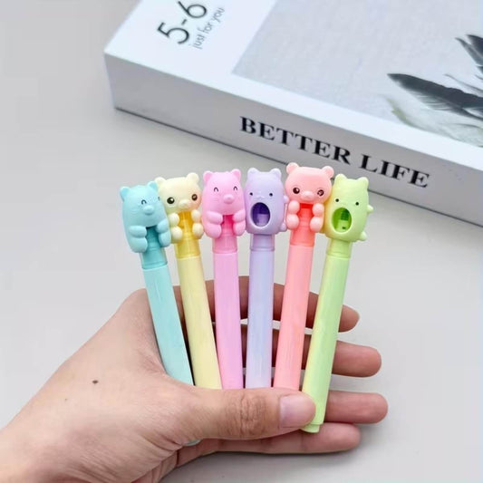 Adorable Bear-Themed Marker Pens