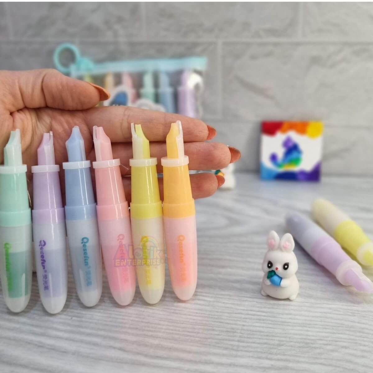 Fountain Pen Highlighter Set of 6