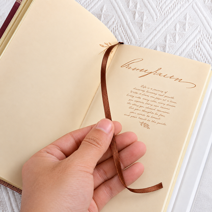 Vintage Sunflower Hardcover Journal with Magnetic Flap Closure