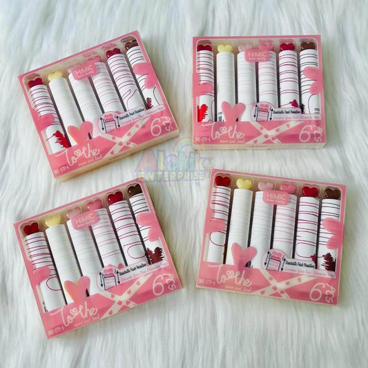 Soft Pastel Heart-Top Highlighters