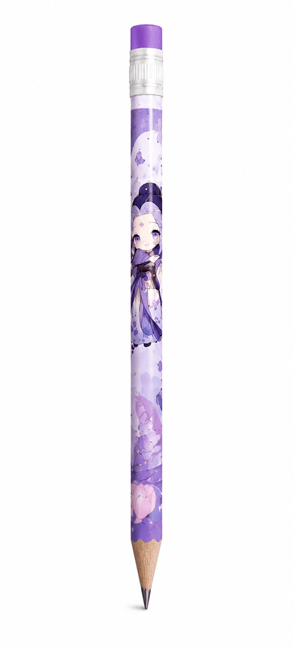 Lotus Blossom HB Pencil Set (10 PCS)