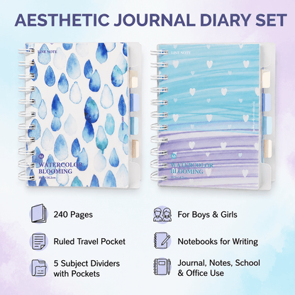 Spiral Notebook Diary