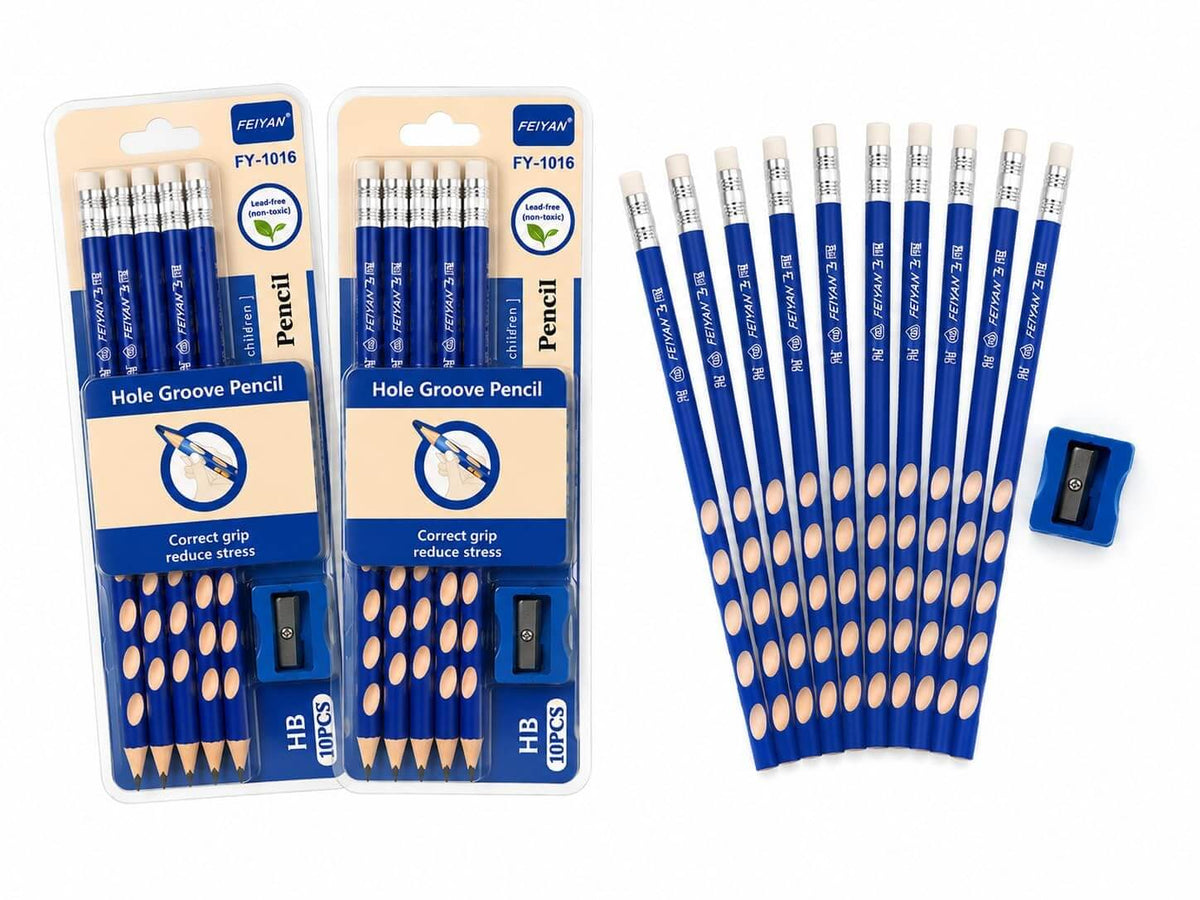FEIYAN Hole Groove HB Pencils