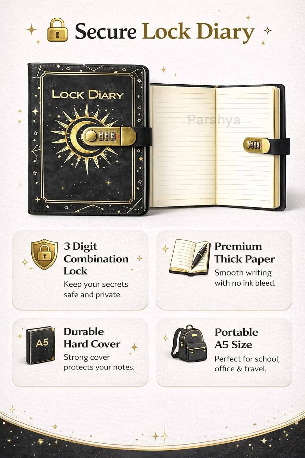 Lock Diary with Password