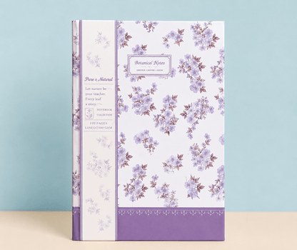 Botanical Floral Hardcover Writing Notebook
