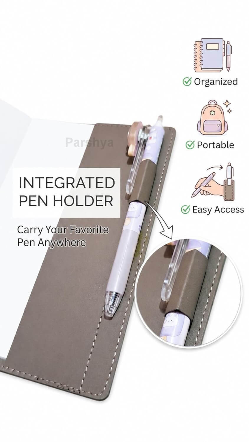 Nature’s Poetry Diary Notebook with Pen
