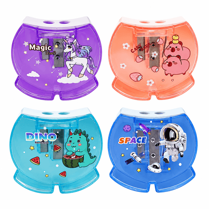 Cute Double-Hole Pencil Sharpener