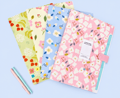 Floral Garden Snap Document Organizer