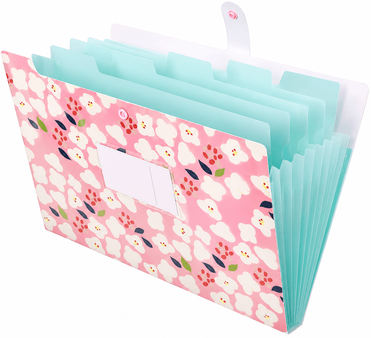 Floral Garden Snap Document Organizer