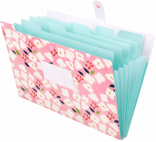 Floral Garden Snap Document Organizer