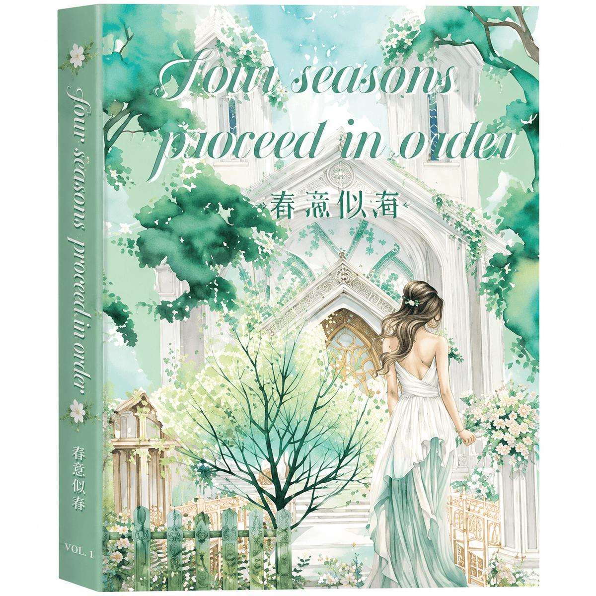 Four Seasons Vintage Sticker Book