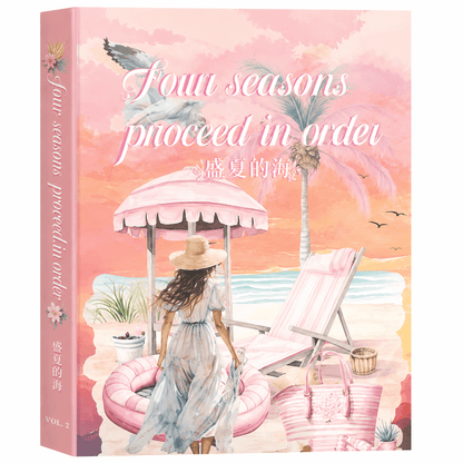 Four Seasons Vintage Sticker Book