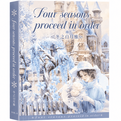 Four Seasons Vintage Sticker Book