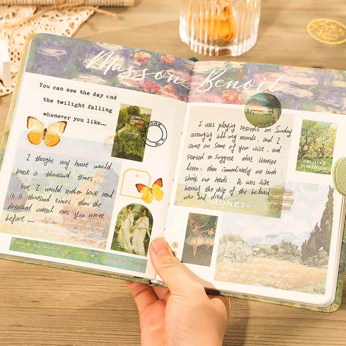Green Vintage Stationery Gift Box Set