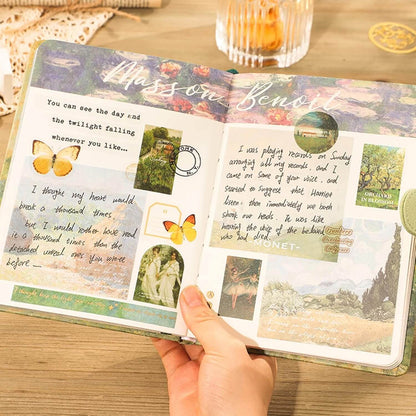 Green Vintage Stationery Gift Box Set