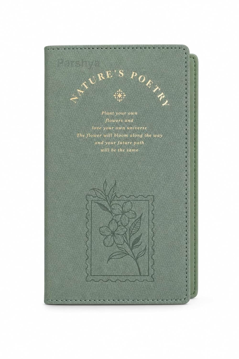 Nature’s Poetry Diary Notebook with Pen