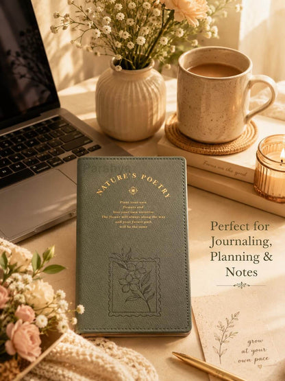 Nature’s Poetry Diary Notebook with Pen
