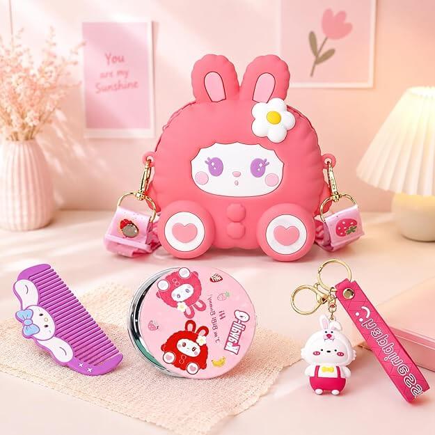 Pink Bunny Gift Set