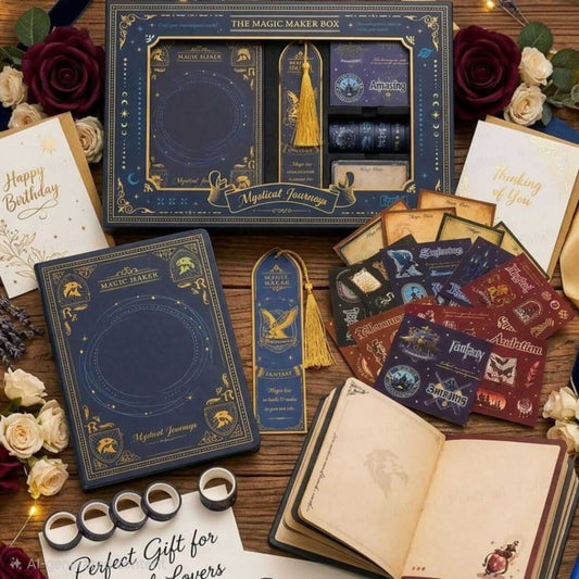 Blue Magic Maker DIY Fantasy Journal Gift Box Set