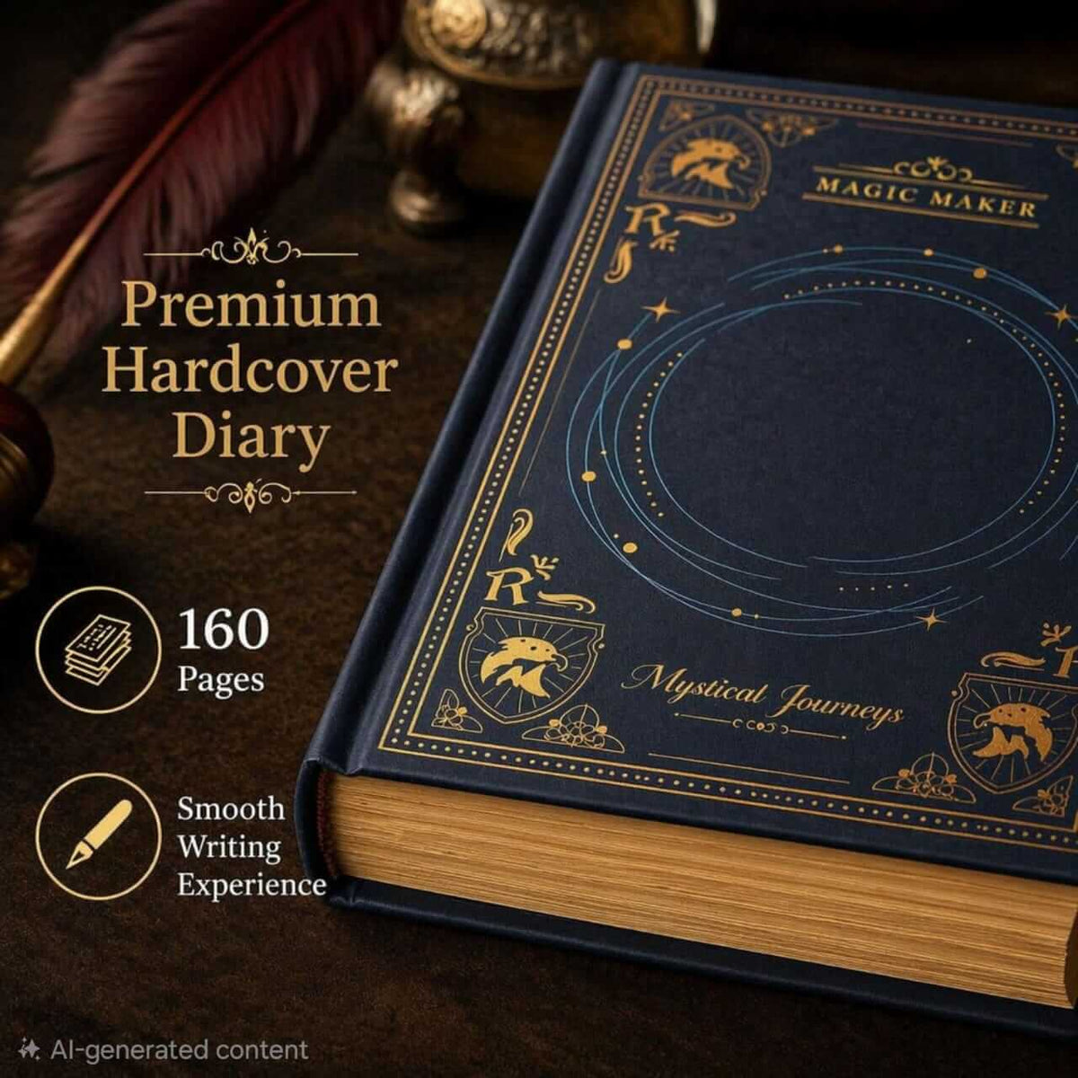 Blue Magic Maker DIY Fantasy Journal Gift Box Set
