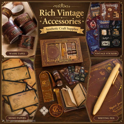 Brown Magic Maker Journal Gift Set