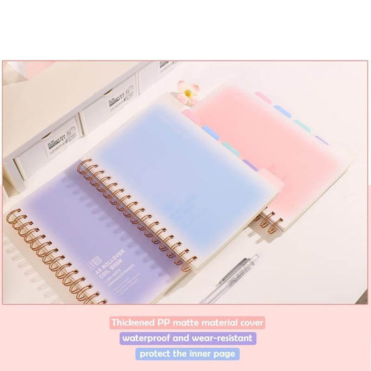 Multicolor Spiral Notebook Set