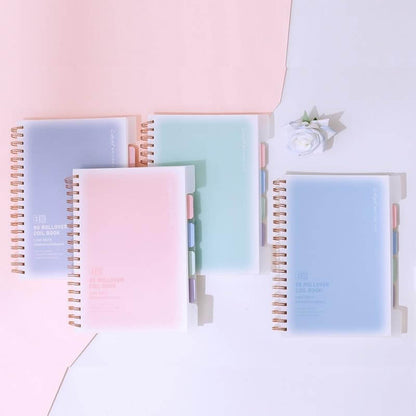 Multicolor Spiral Notebook Set