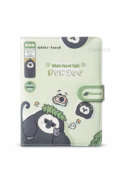 Cute Animal Magnetic Lock Diary Notebook