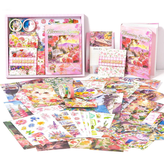 Blooming Spring  Vintage Scrapbook Kit