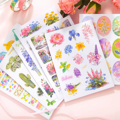 Blooming Spring  Vintage Scrapbook Kit