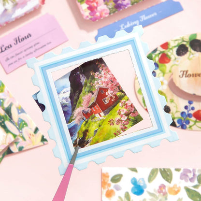 Blooming Spring  Vintage Scrapbook Kit