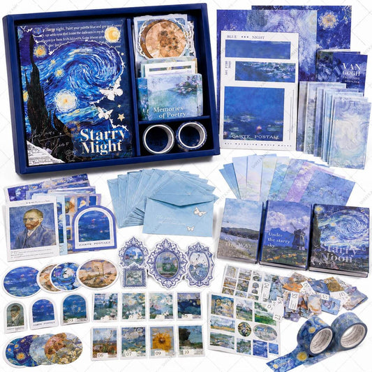 Starry Night Journal Scrapbook Kit