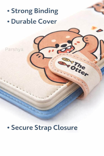 Cute Animal Magnetic Lock Diary Notebook