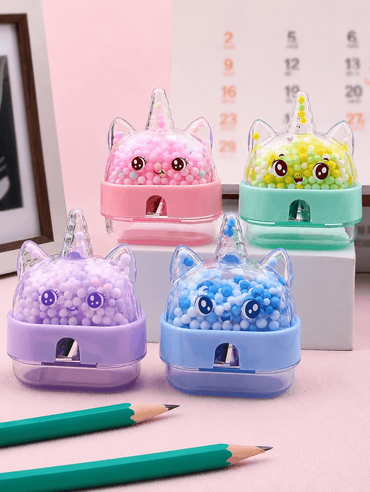 Cute Unicorn Bead Pencil Sharpner