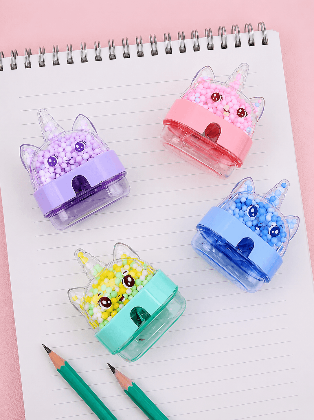 Cute Unicorn Bead Pencil Sharpner