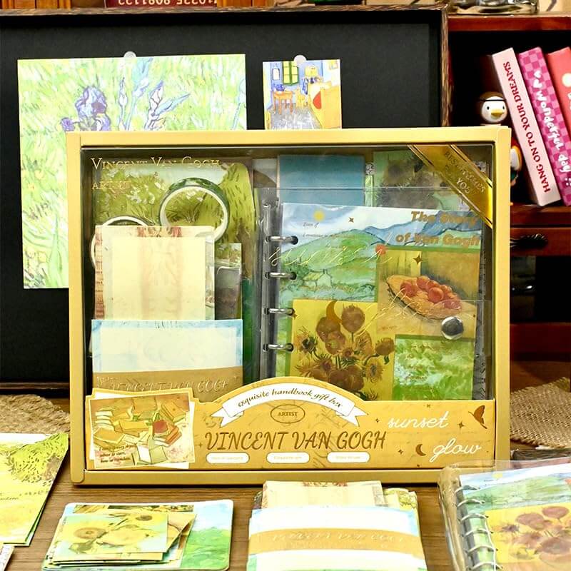 Vincent Van Gogh Vintage Aesthetic Scrapbook Kit