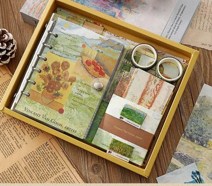 Vincent Van Gogh Vintage Aesthetic Scrapbook Kit